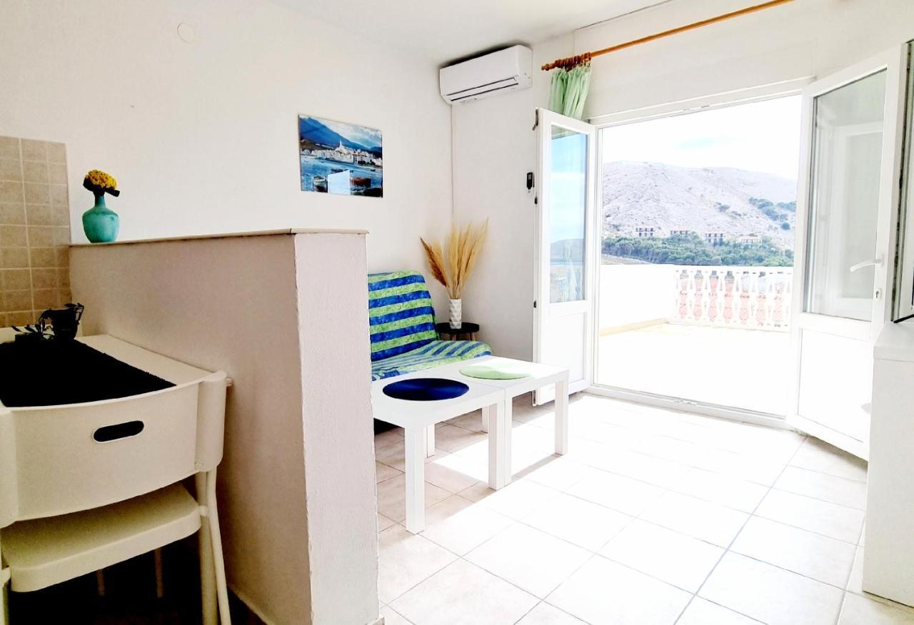 Stanko Sea View Apartment Metajna Bagian luar foto