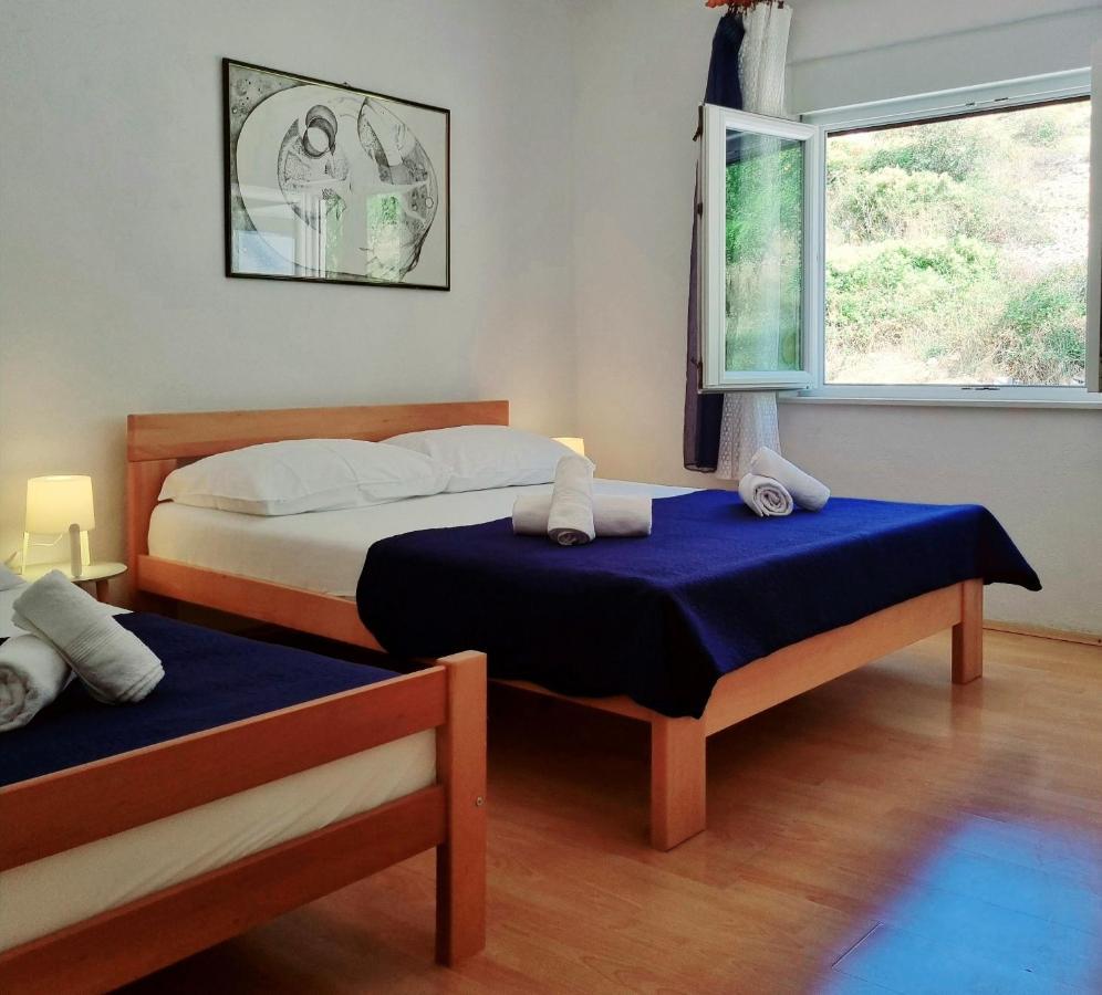 Stanko Sea View Apartment Metajna Bagian luar foto