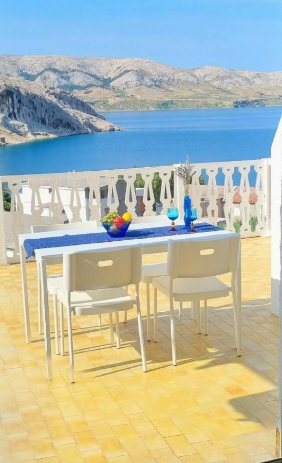 Stanko Sea View Apartment Metajna Bagian luar foto