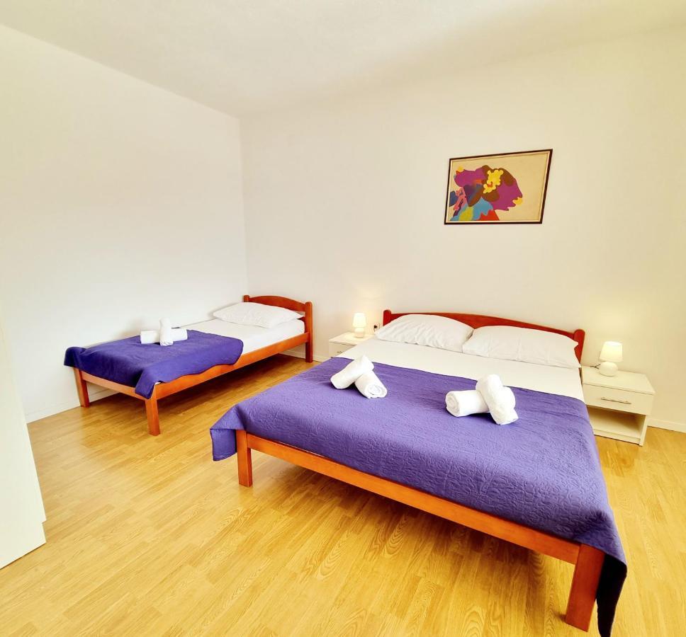 Stanko Sea View Apartment Metajna Bagian luar foto
