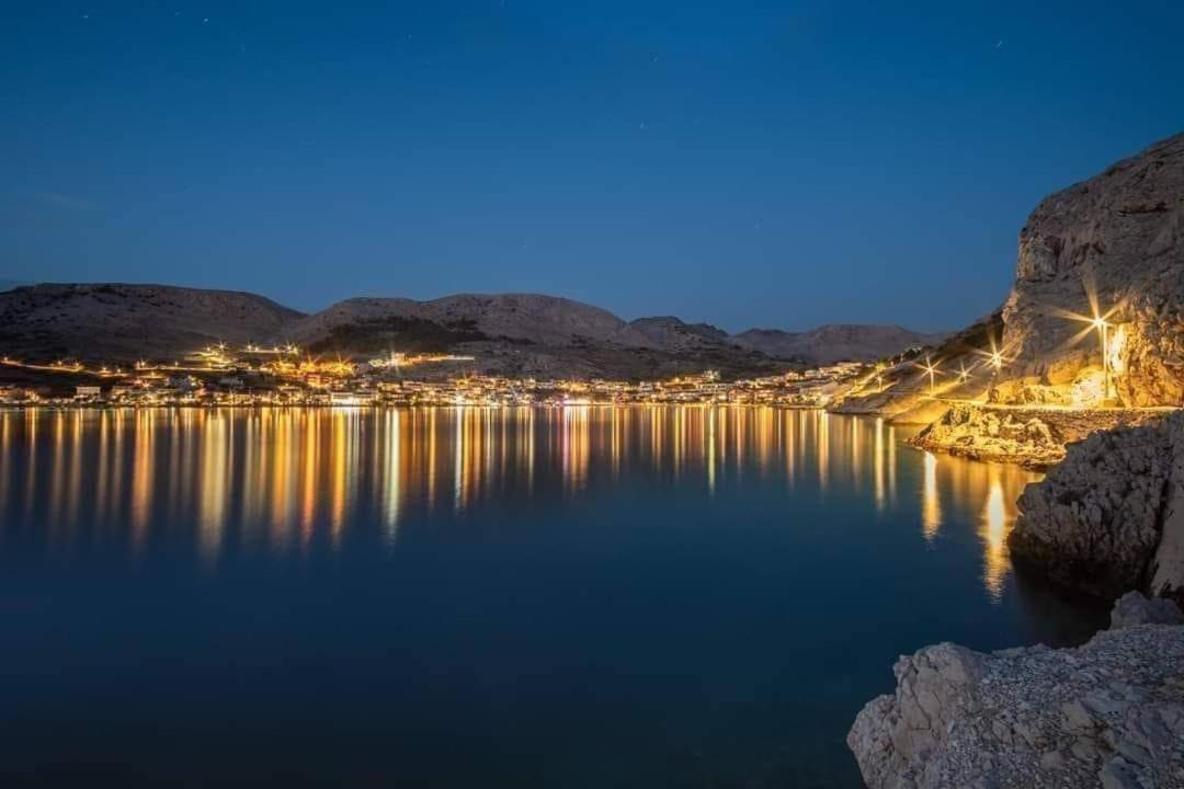Stanko Sea View Apartment Metajna Bagian luar foto
